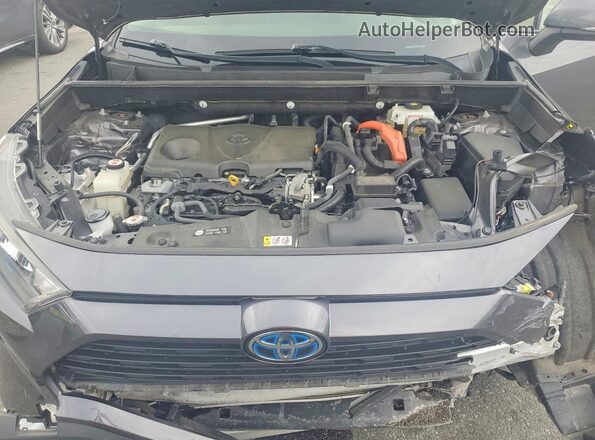 JTMMWRFV2KJ017760 2019 TOYOTA RAV4 Gray Вид підкапотного простору