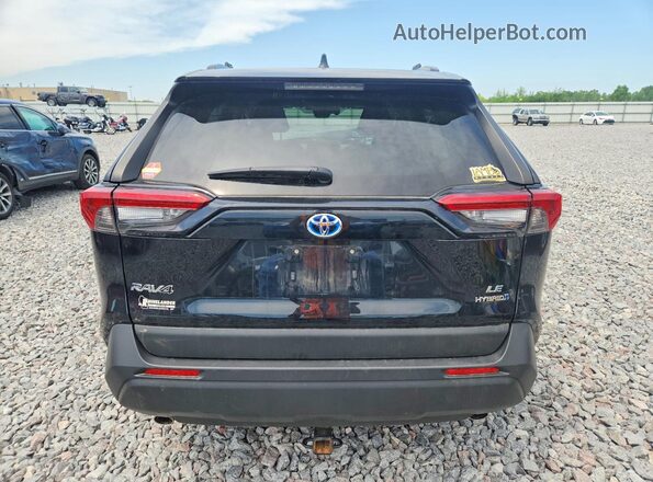 JTMMWRFV3KD031486 2019 TOYOTA RAV4 Black Հետևի տեսք