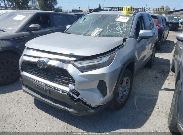 JTMMWRFV3SD338348 2025 TOYOTA RAV4 HYBRID Silver Առջևի ձախ երեք քառորդ տեսարան