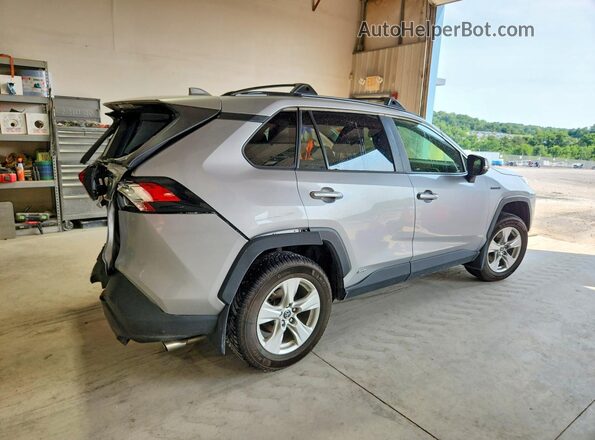 JTMMWRFV4KD010758 2019 TOYOTA RAV4 Silver Trasero derecho