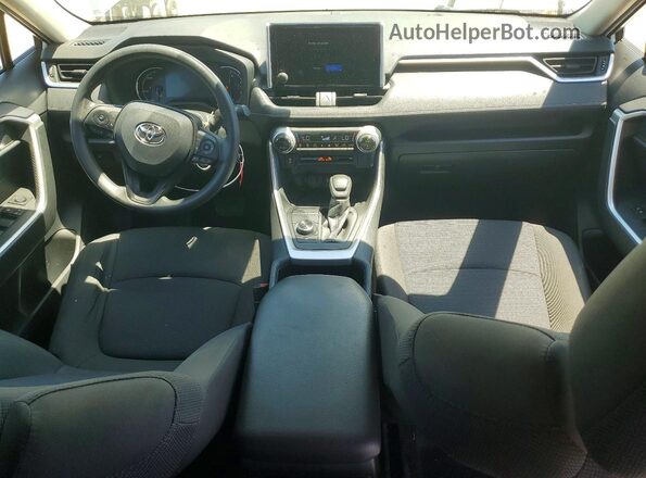 JTMMWRFV4PD185602 2023 TOYOTA RAV4 Silver Առջևի վահանակի տեսք