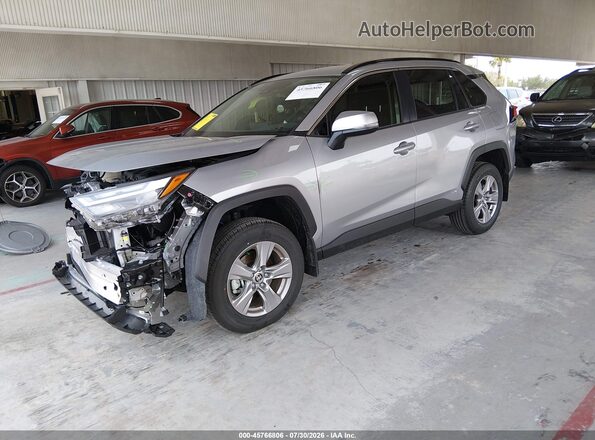 JTMMWRFV4SD331716 2025 TOYOTA RAV4 HYBRID Silver Առջևի ձախ երեք քառորդ տեսարան