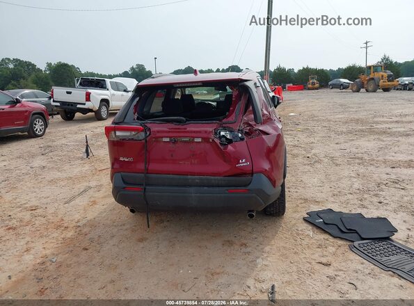 JTMMWRFV8KD034920 2019 TOYOTA RAV4 HYBRID Burgundy 