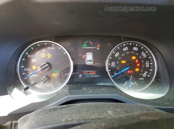 JTMMWRFV8ND151580 2022 TOYOTA RAV4 Black ხელსაწყოთა პანელის ხედი