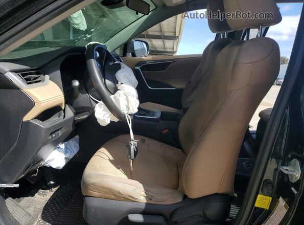 JTMMWRFV8ND151580 2022 TOYOTA RAV4 Black წინა სალონის ხედი