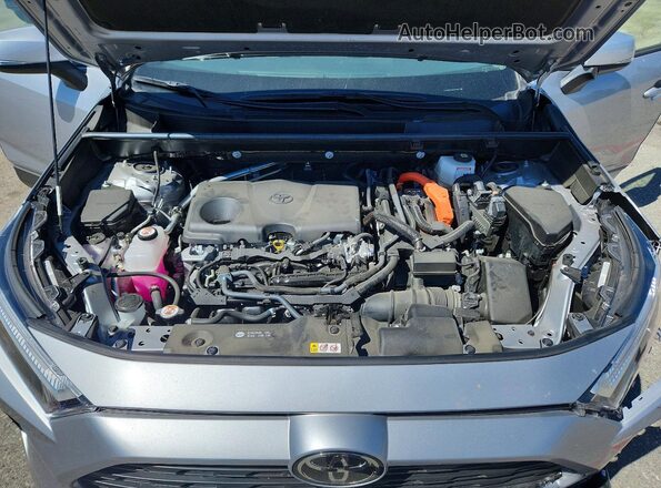 JTMMWRFV8SD353895 2025 TOYOTA RAV4 Gray უკანა სალონის ხედი