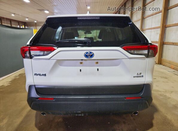 JTMMWRFV9PD205469 2023 TOYOTA RAV4 Белый Вид сзади