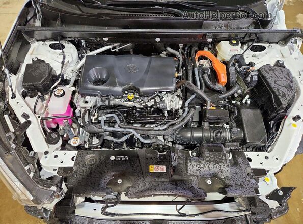 JTMMWRFV9PD205469 2023 TOYOTA RAV4 Белый Вид подкапотного пространства