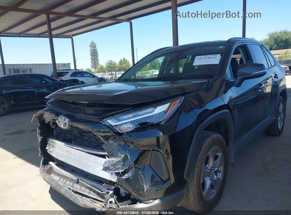 JTMMWRFV9SD349807 2025 TOYOTA RAV4 HYBRID Black Առջևի ձախ երեք քառորդ տեսարան