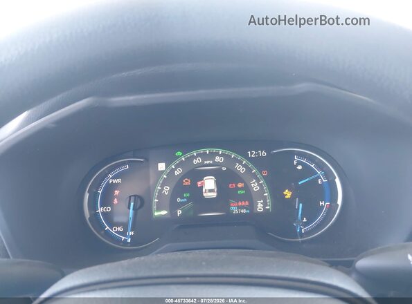 JTMMWRFV9SD349807 2025 TOYOTA RAV4 HYBRID Black Հետևի նստատեղերի տեսք