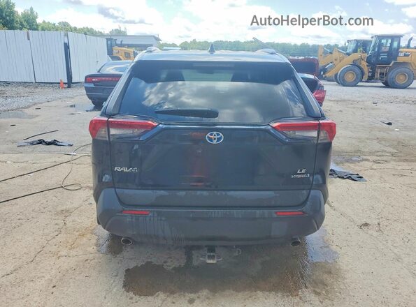 JTMMWRFVXKD015530 2019 TOYOTA RAV4 Серый Вид сзади
