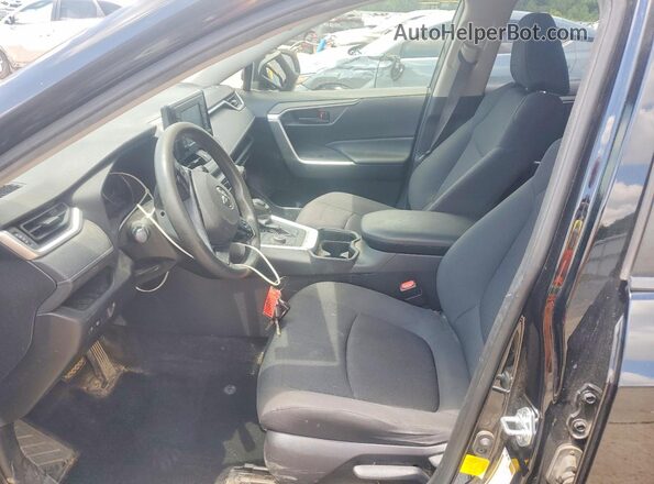 JTMMWRFVXKD015530 2019 TOYOTA RAV4 Серый Вид салона спереди