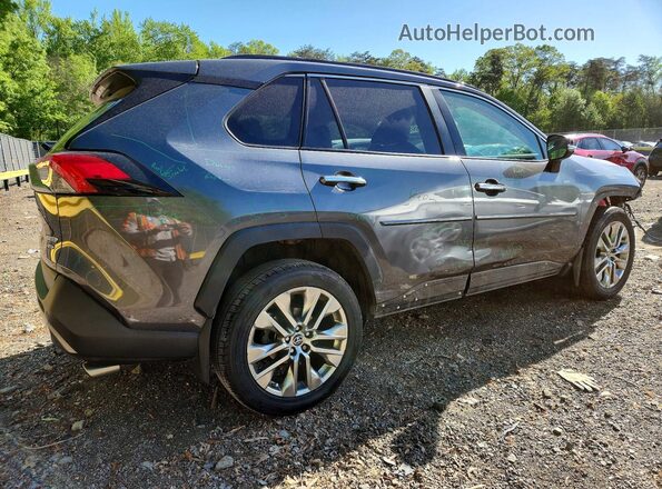 JTMN1RFV3KD507223 2019 TOYOTA RAV4 Gray Tył prawy