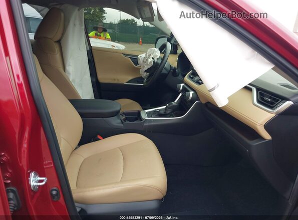 JTMN1RFV3LD530163 2020 TOYOTA RAV4 Burgundy წინა სალონის ხედი