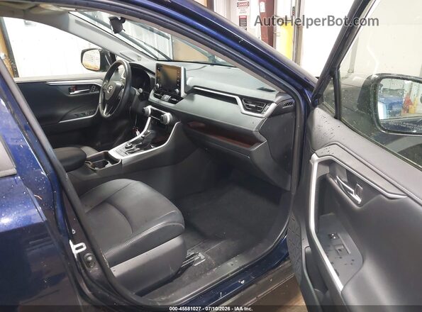 JTMN1RFV3MD073307 2021 TOYOTA RAV4 Dark Blue Front interior view