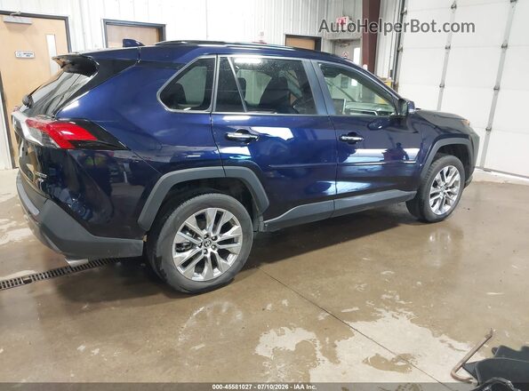 JTMN1RFV3MD073307 2021 TOYOTA RAV4 Dark Blue Rear right