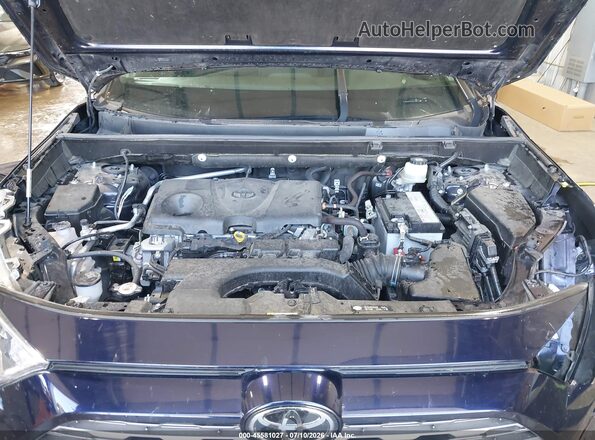 JTMN1RFV3MD073307 2021 TOYOTA RAV4 Dark Blue Rear view