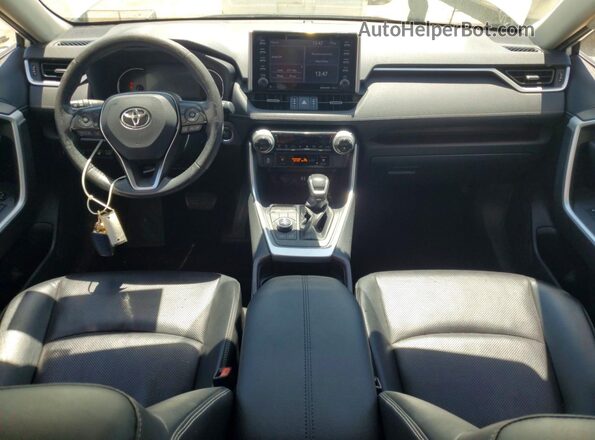 JTMN1RFV4KD502158 2019 TOYOTA RAV4 Белый Вид панели приборов
