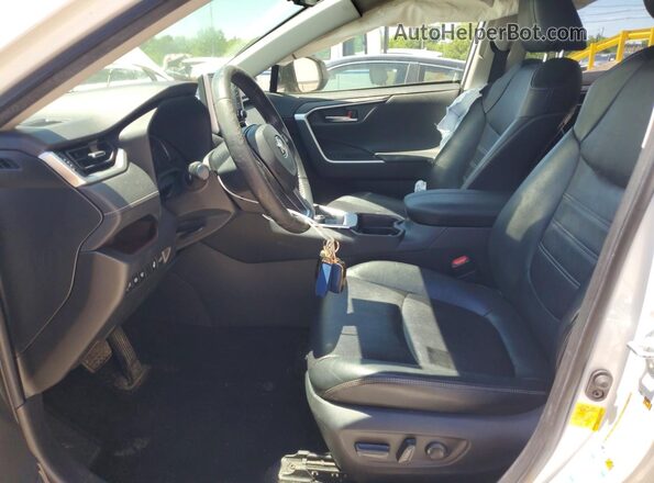 JTMN1RFV4KD502158 2019 TOYOTA RAV4 Белый Вид салона спереди