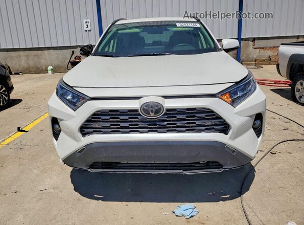 JTMN1RFV4KD502158 2019 TOYOTA RAV4 Белый Вид спереди