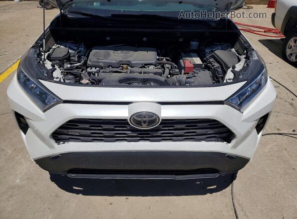 JTMN1RFV4KD502158 2019 TOYOTA RAV4 Белый Вид подкапотного пространства