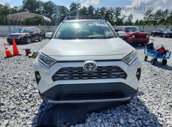 JTMN1RFV4KD519168 2019 TOYOTA RAV4 White Вид спереду