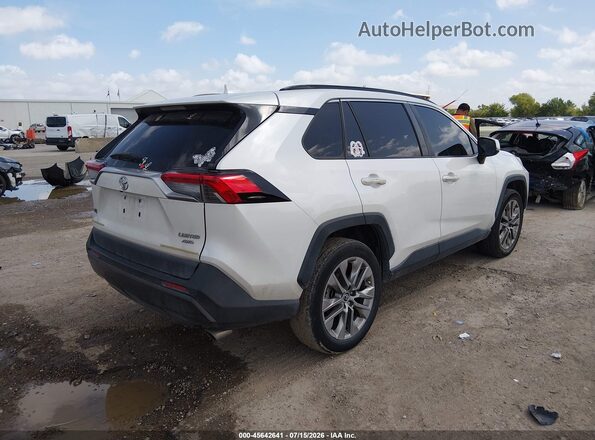 JTMN1RFV7KD517527 2019 TOYOTA RAV4 White უკანა მარჯვენა