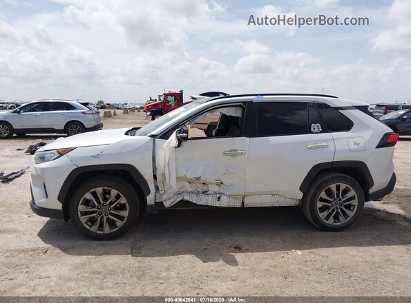 JTMN1RFV7KD517527 2019 TOYOTA RAV4 White წინა ხედი