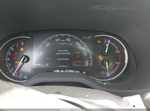 JTMN1RFV7KD517527 2019 TOYOTA RAV4 White უკანა სავარძლების ხედი