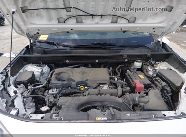 JTMN1RFV7KD517527 2019 TOYOTA RAV4 White უკანა ხედი