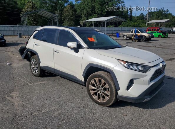 JTMN1RFV7KD521559 2019 TOYOTA RAV4 White Передня права чверть