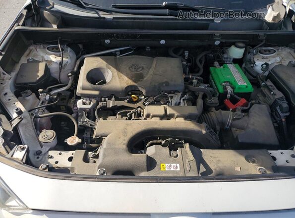 JTMN1RFV7KD521559 2019 TOYOTA RAV4 White Вид підкапотного простору
