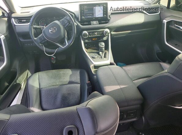 JTMN1RFV7KD521559 2019 TOYOTA RAV4 White Вид панелі приладів