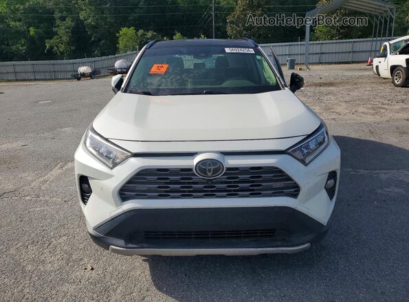 JTMN1RFV7KD521559 2019 TOYOTA RAV4 White Вид спереду