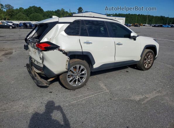 JTMN1RFV7KD521559 2019 TOYOTA RAV4 White Задня права чверть