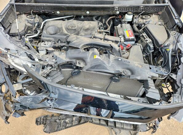 JTMN1RFV8MD078678 2021 TOYOTA RAV4 Black Vista interior trasera