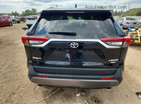 JTMN1RFV8MD078678 2021 TOYOTA RAV4 Black Vista trasera