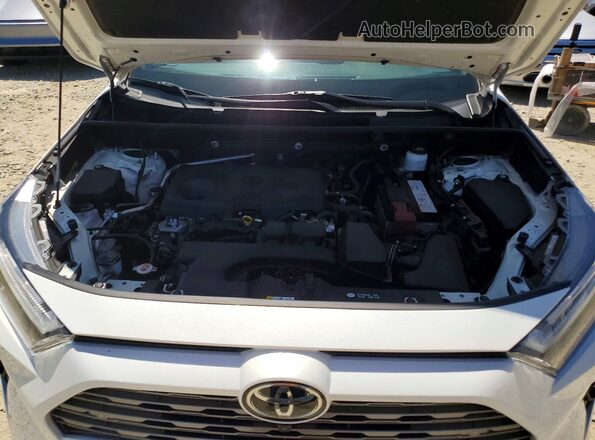 JTMN1RFV9ND086452 2022 TOYOTA RAV4 White Vista del compartimento del motor