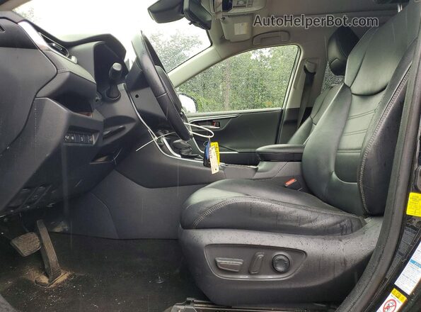 JTMN1RFVXKD501449 2019 TOYOTA RAV4 Black Вид салону спереду