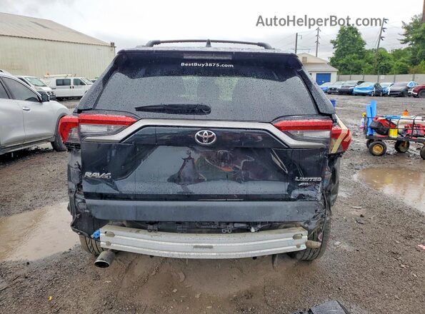JTMN1RFVXKD501449 2019 TOYOTA RAV4 Black Вид ззаду