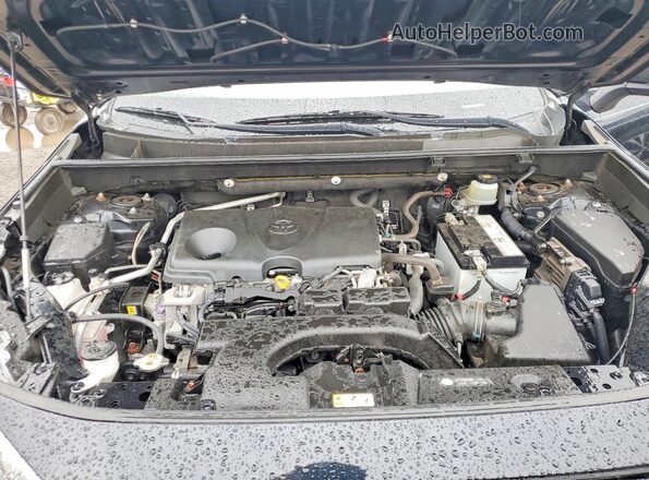 JTMN1RFVXKD501449 2019 TOYOTA RAV4 Black Вид підкапотного простору