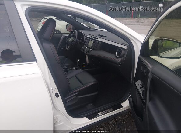 JTMNFREV0GJ083141 2016 TOYOTA RAV4 White Widok wnętrza z przodu