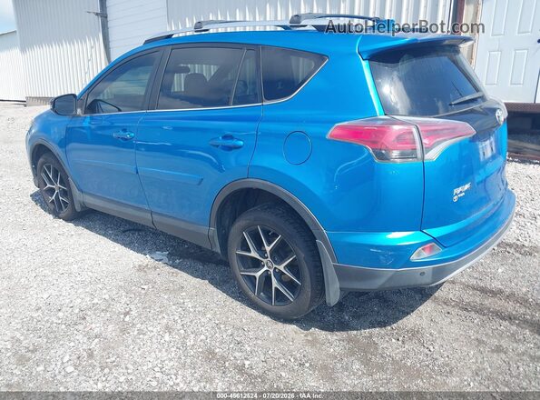JTMNFREV1GD081140 2016 TOYOTA RAV4 Light Blue Rear left