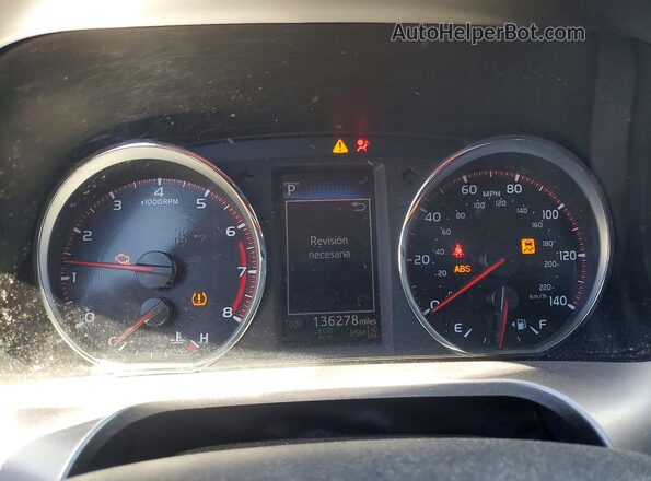 JTMNFREV4HJ130995 2017 TOYOTA RAV4 Burgundy Widok zestawu wskaźników