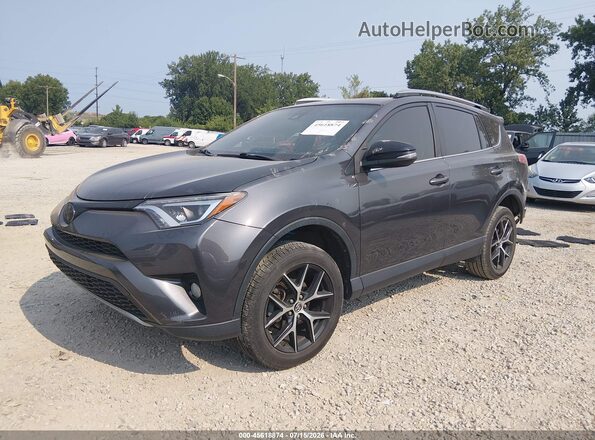 JTMNFREV4JJ166899 2018 TOYOTA RAV4 Gray Передня ліва чверть