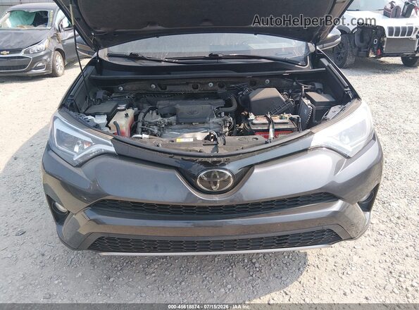 JTMNFREV4JJ166899 2018 TOYOTA RAV4 Gray Вид ззаду