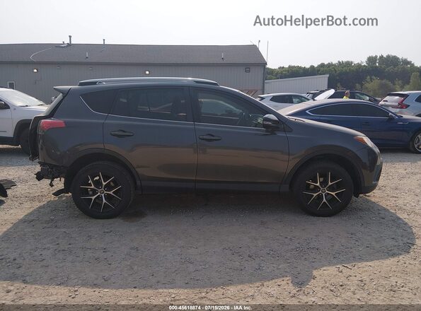 JTMNFREV4JJ166899 2018 TOYOTA RAV4 Gray Вид задньої частини салону