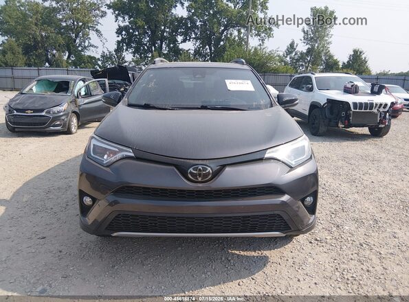 JTMNFREV4JJ166899 2018 TOYOTA RAV4 Gray Вид щитка приладів