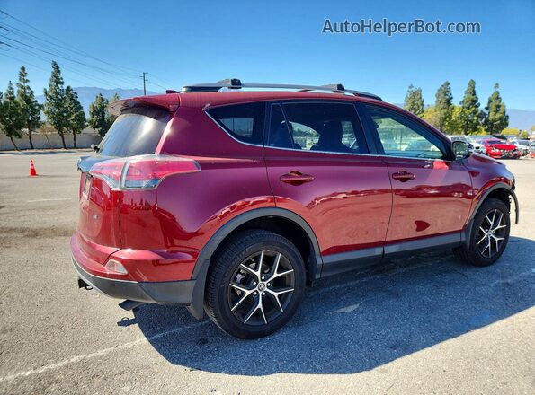 JTMNFREV7JD127688 2018 TOYOTA RAV4 Burgundy Trasero derecho