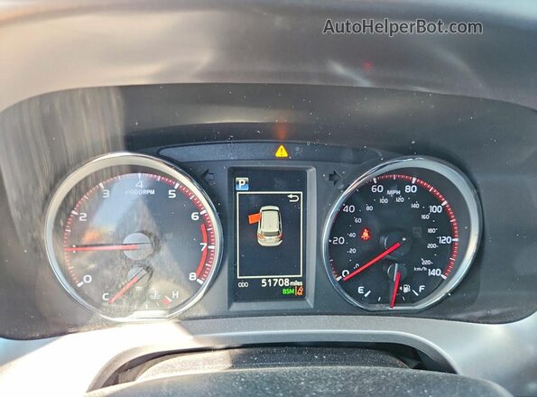 JTMNFREV7JD127688 2018 TOYOTA RAV4 Burgundy Vista del cuadro de instrumentos
